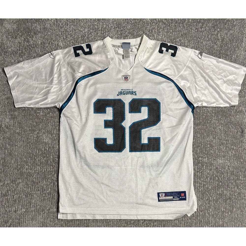 Reebok Jacksonville Jaguars Maurice Jones-Drew #32 White Men's Jersey Size XL